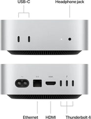 Mac Mini, M4 Chip 10-Core CPU 10-Core GPU Processor