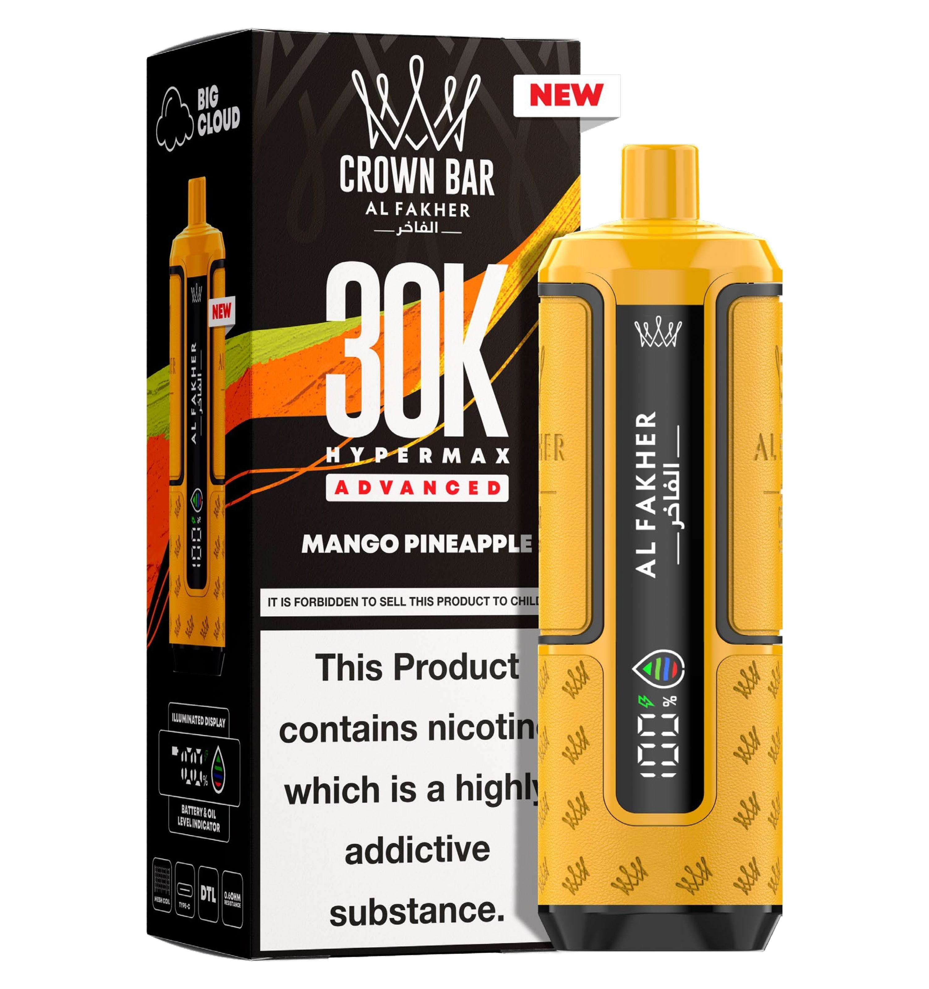 Al Fakher 30K Hypermax Prefilled Pod Kit - Unique Distribution