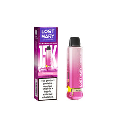 Lost Mary Nera 15K 20mg Prefilled Pods Compliant Post June 1st