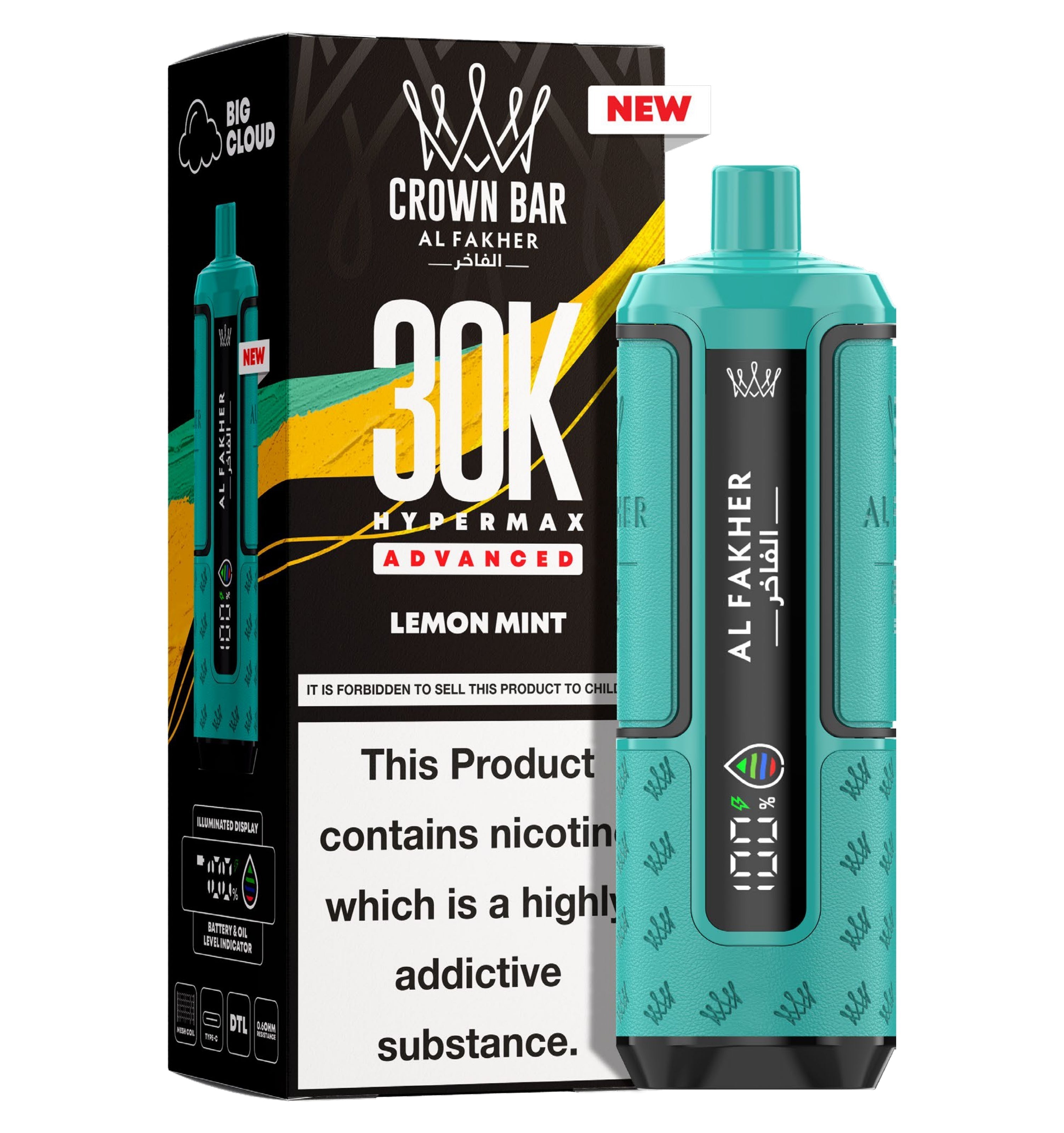 Al Fakher 30K Hypermax Prefilled Pod Kit - Unique Distribution