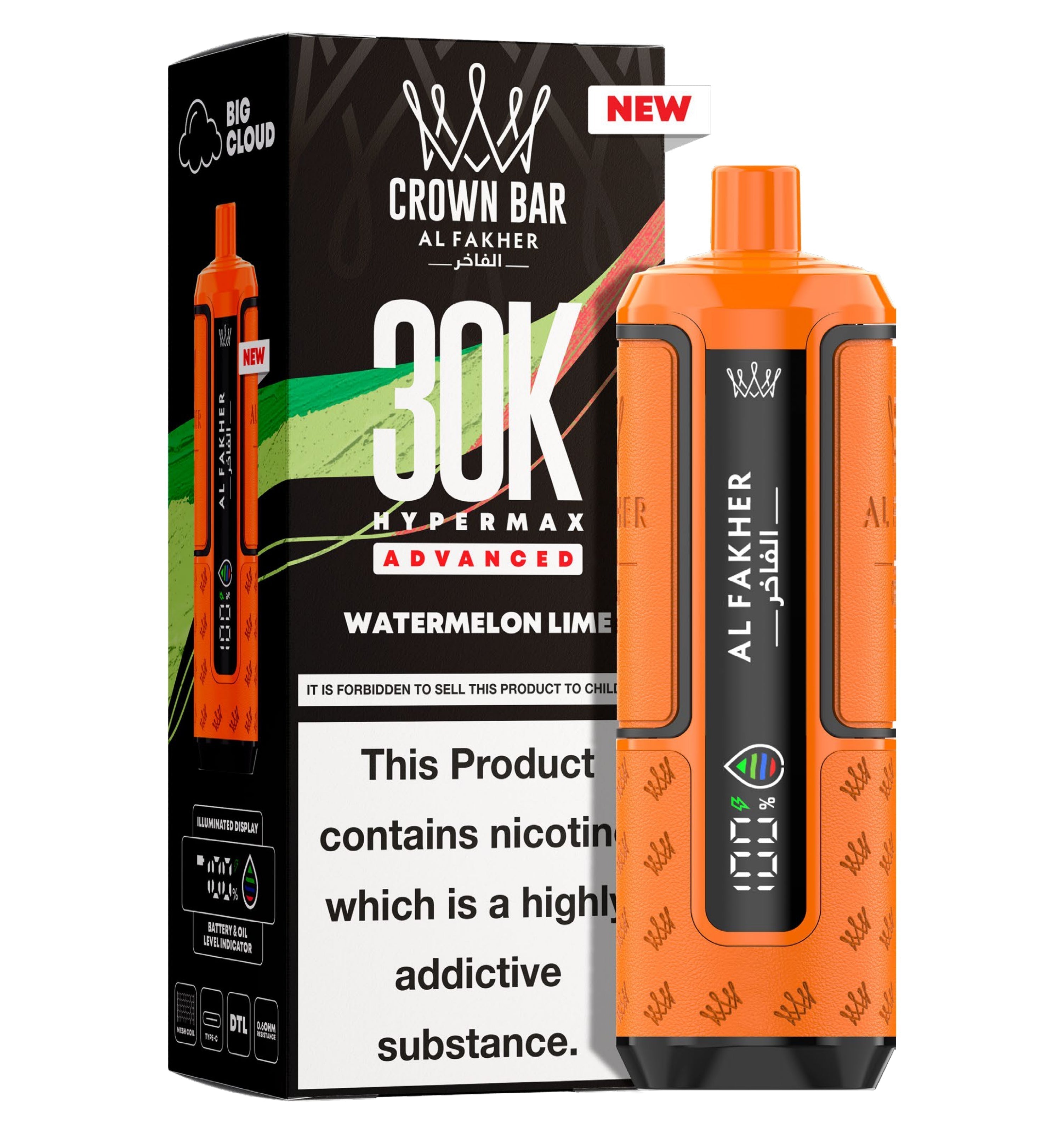 Al Fakher 30K Hypermax Prefilled Pod Kit - Unique Distribution