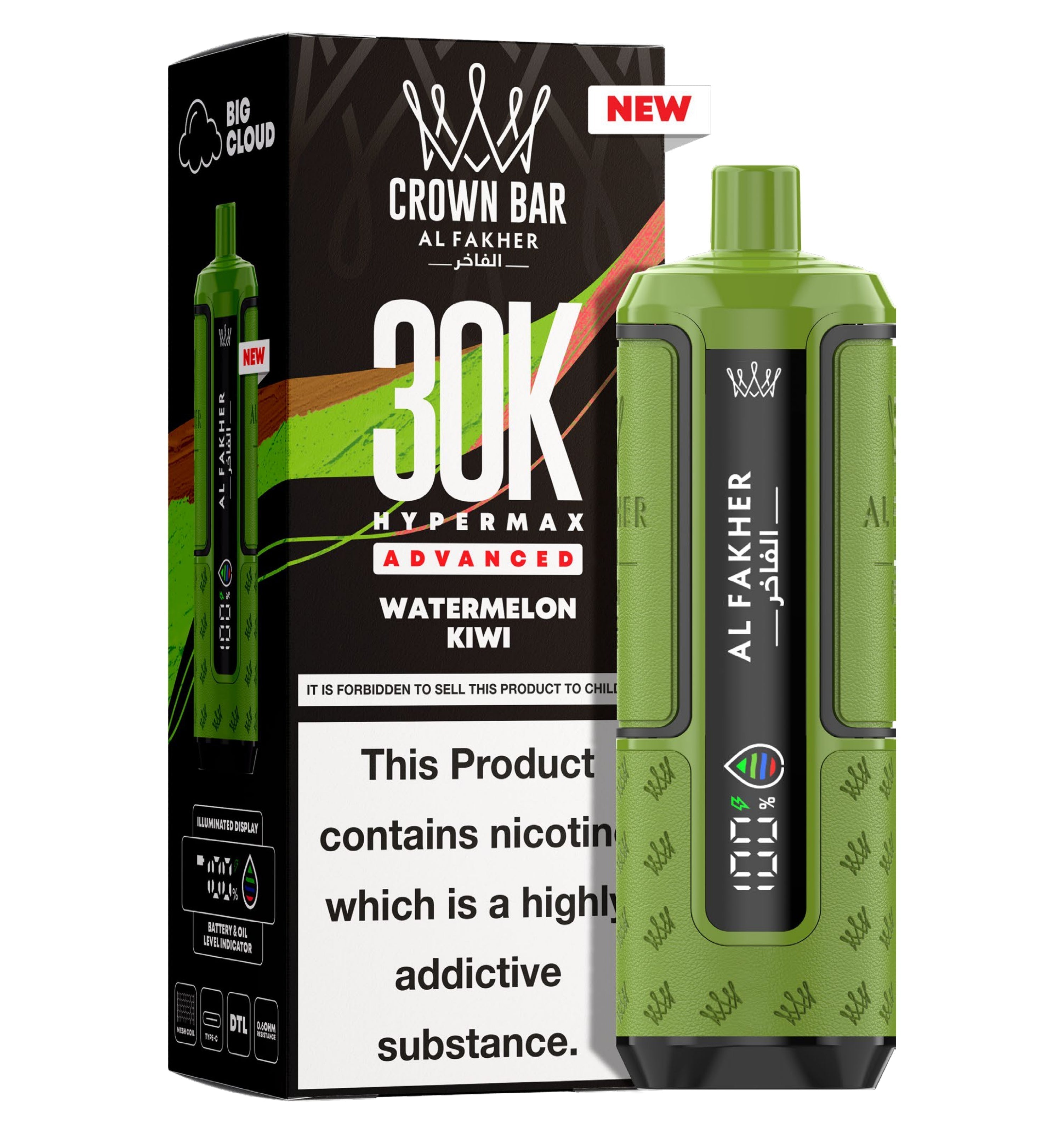 Al Fakher 30K Hypermax Prefilled Pod Kit - Unique Distribution