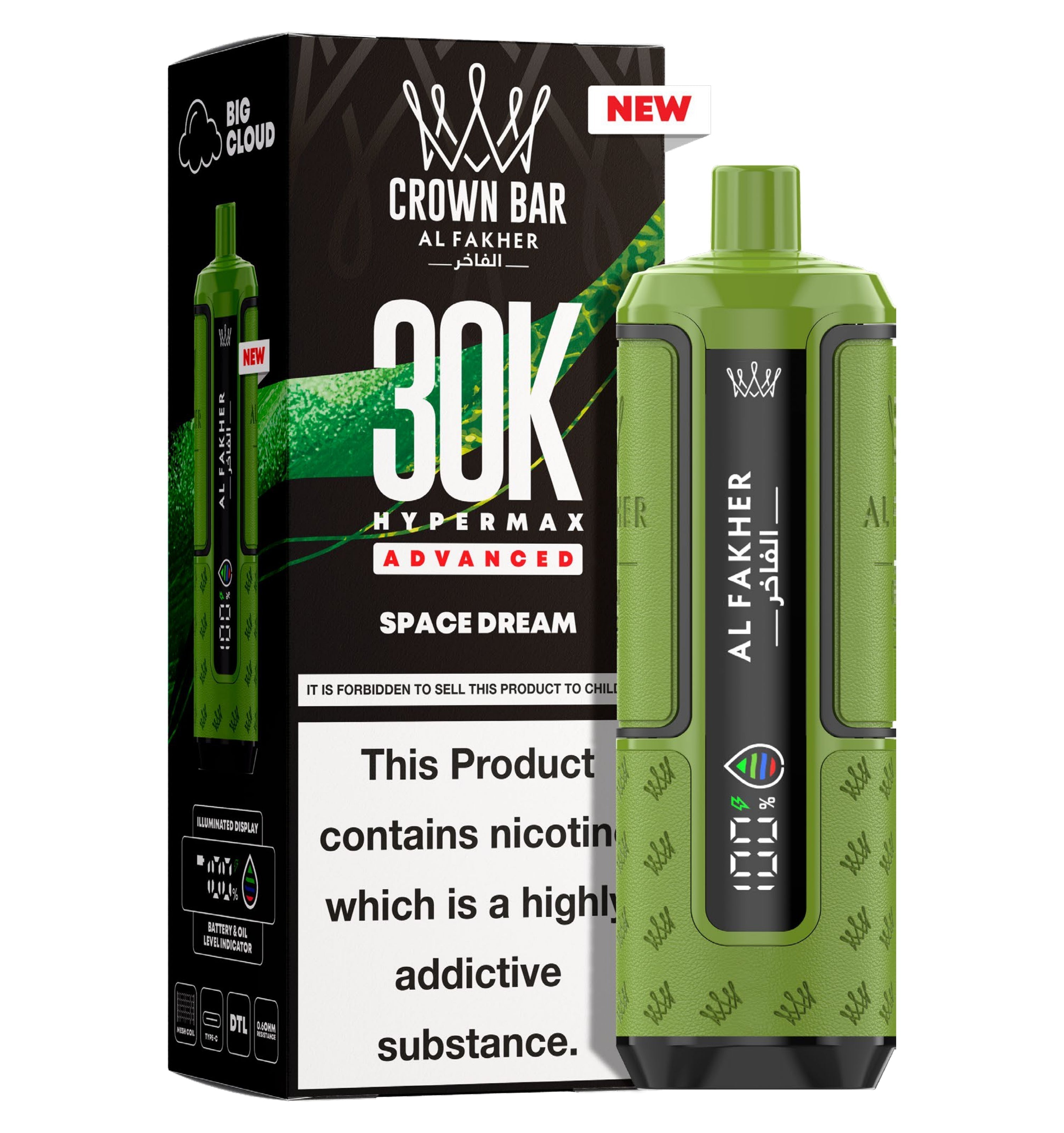 Al Fakher 30K Hypermax Prefilled Pod Kit - Unique Distribution