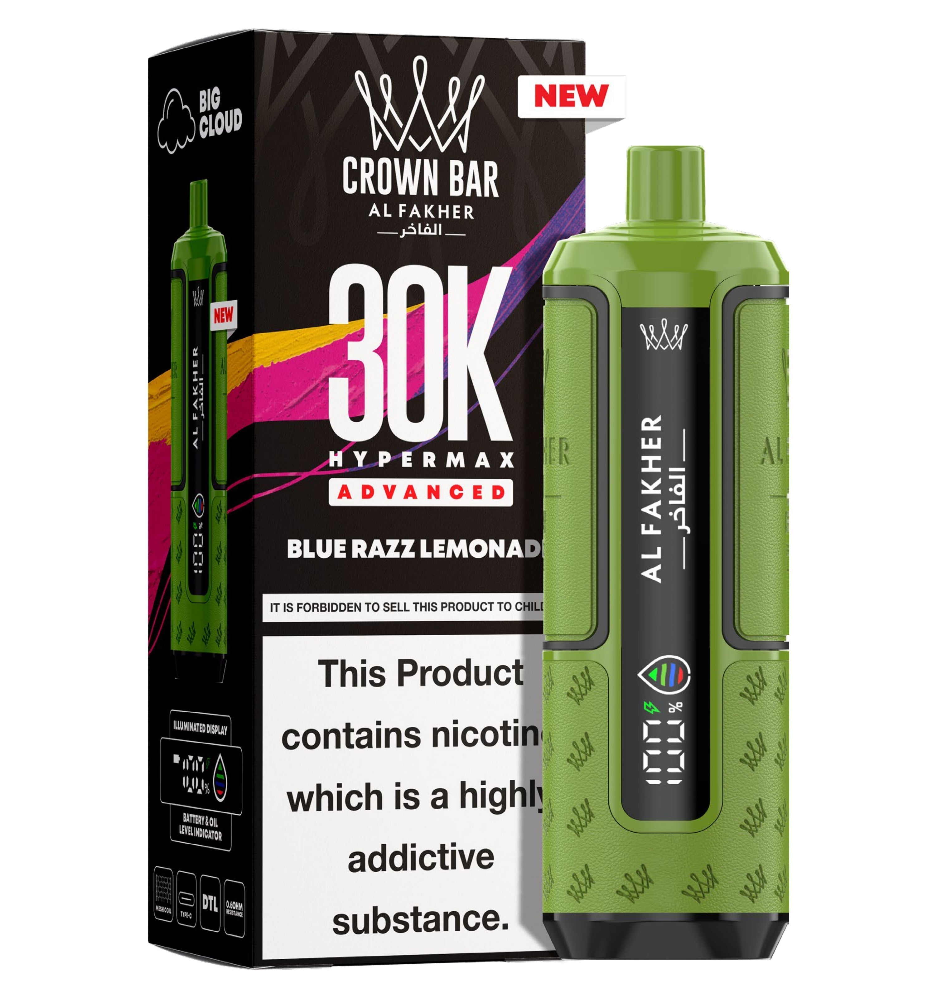 Al Fakher 30K Hypermax Prefilled Pod Kit - Unique Distribution
