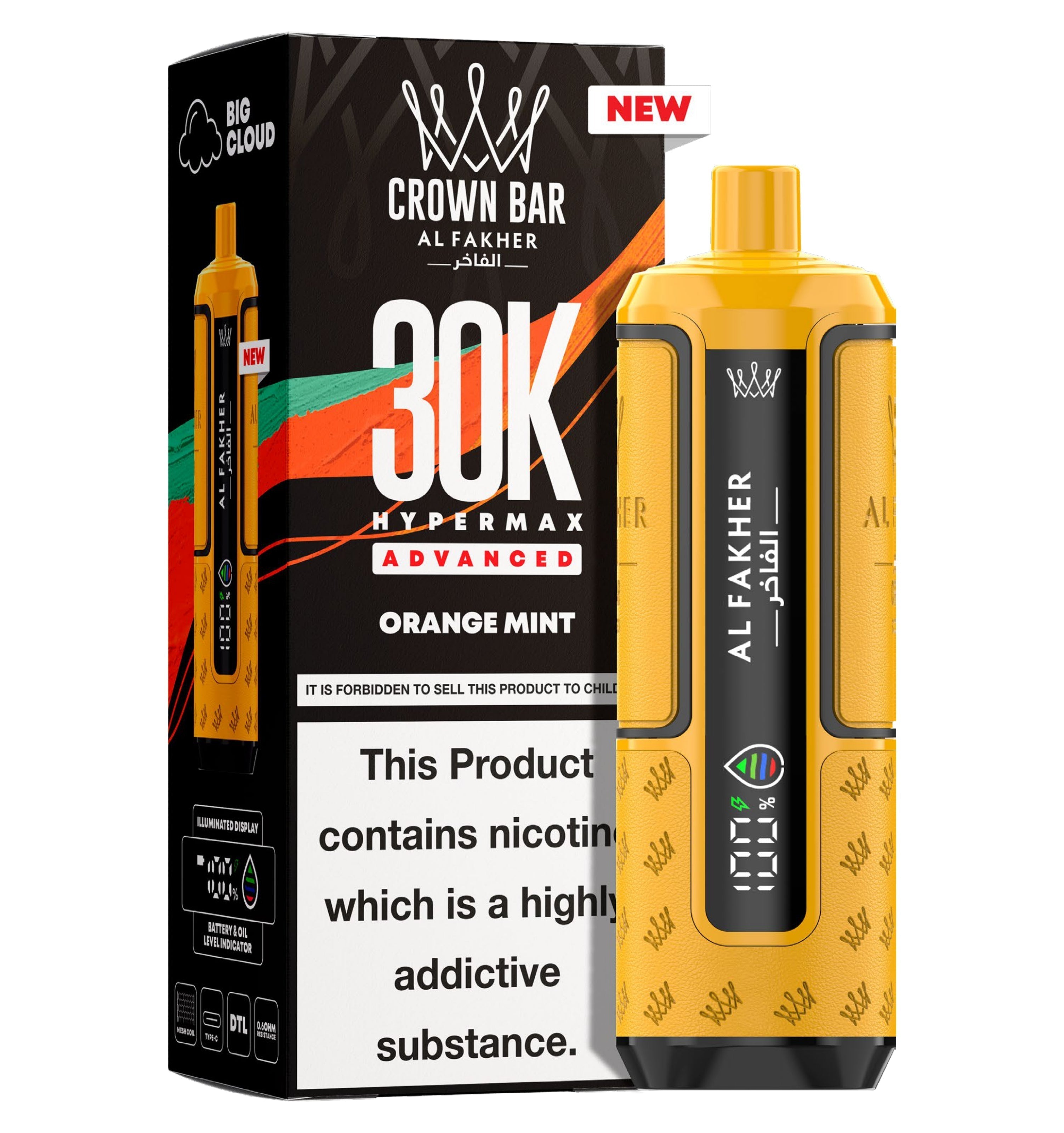 Al Fakher 30K Hypermax Prefilled Pod Kit - Unique Distribution