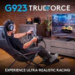 Logitech G923 Driving Force Racing Wheel + Shifter For Xbox & PC